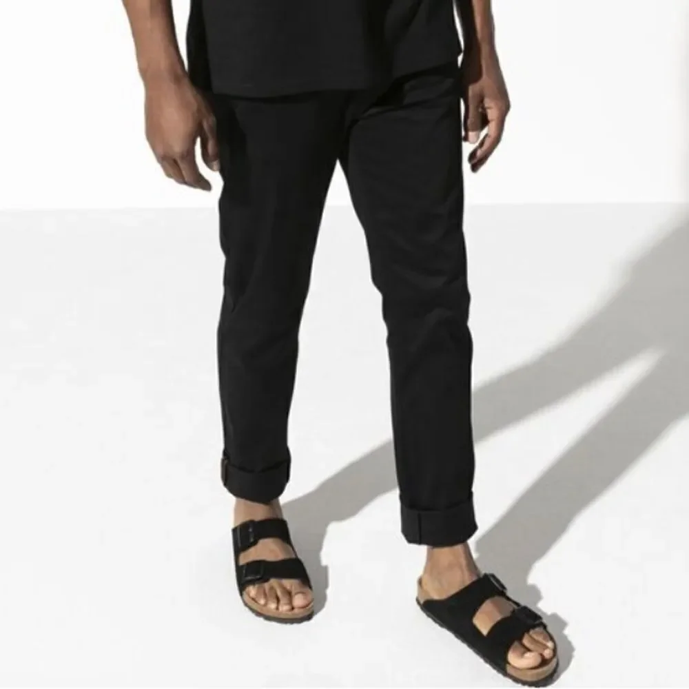 Birkenstock Arizona Soft Footbed Suede Leather, Black, EU 41 NWT